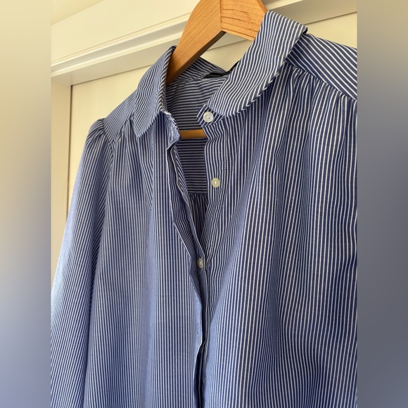Pomander Place Puff-Sleeve Button-Down Blouse - Picture 6 of 10